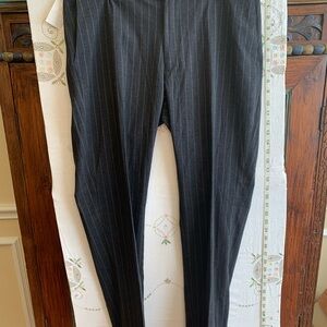 Soul of London Grey/Brown Pinstripe Men's Pants NWOT Size‎ 36